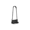 Le Cagole Xs Flap Bag met piercings “Black” 7190822AAE31000