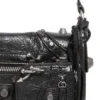 Le Cagole Xs Flap Bag met piercings “Black” 7190822AAE31000