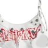 Le Cagole Xs schoudertas DIY Metal “White” 6713092AAXE9066