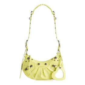 Le Cagole Xs-schoudertas “Lime” 6713091VG9Y7302