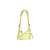 Le Cagole Xs-schoudertas “Lime” 6713091VG9Y7302