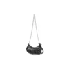 Le Cagole Xs-schoudertas met ketting “Black” 7128131VG9Y1000
