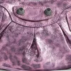 Le Cagole XS-schoudertas met luipaardprint “Roze” 6713092AAV75651