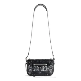 Le Cagole Xs-tas met klep en DIY-metaal “Zwart” 7190822AAXD1000