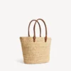 Le City Basket Medium voor dames in naturel/camel