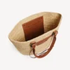 Le City Basket Medium voor dames in naturel/camel