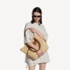 Le City Basket Medium voor dames in naturel/camel