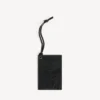 Le City charm/sleutelhanger en kaarthouder voor heren in zwart