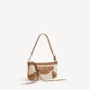 Le City-etui met schouderriem voor dames in beige/camel