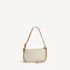 Le City-etui met schouderriem voor dames in beige/camel