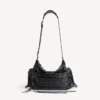 Le City heren crossbodytas met meerdere vakken, medium, in zwart