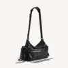 Le City heren crossbodytas met meerdere vakken, medium, in zwart