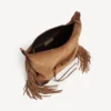 Le City Hobo-tas voor dames, medium, in camel