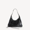 Le City Hobo-tas voor dames, medium, in zwart