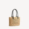 Le City-mand voor dames, medium, in naturel/zwart