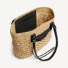 Le City-mand voor dames, medium, in naturel/zwart