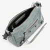 Le City Moto-tas voor heren, klein, in blauwgrijs