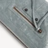 Le City Moto-tas voor heren, klein, in blauwgrijs