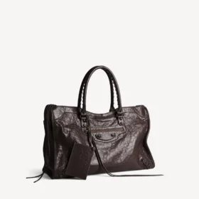 Le City-tas voor dames, groot, in de kleur espresso