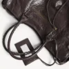 Le City-tas voor dames, groot, in de kleur espresso