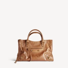 Le City-tas voor dames, medium, in camel