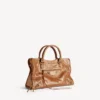 Le City-tas voor dames, medium, in camel