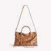 Le City-tas voor dames, medium, in camel