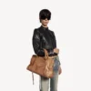 Le City-tas voor dames, medium, in camel