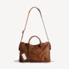 Le City-tas voor dames, medium, in de kleur karamel