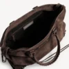 Le City-tas voor heren, groot, in licht espresso