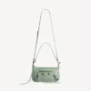 Le City-tasje met riem voor dames in heritage green