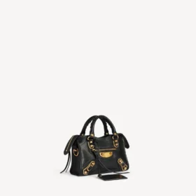 Le City Uptown-tas mini voor dames in zwart
