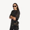 Le City Uptown-tas mini voor dames in zwart