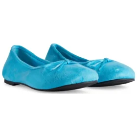 Leopold ballerinaschoenen “Turquoise” 742359W2H824000