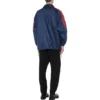 Logo-jas met ritssluiting “Blue Red” 561466TYD338065