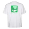 Logo Milieuvriendelijk Korte mouw Unisex Wit 594579THV639000