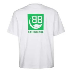 Logo Milieuvriendelijk Korte mouw Unisex Wit 594579THV639000