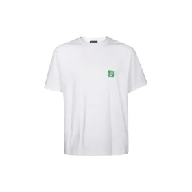 Logo Milieuvriendelijk Korte mouw Unisex Wit 594579THV639000