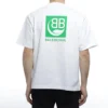 Logo Milieuvriendelijk Korte mouw Unisex Wit 594579THV639000