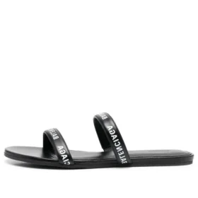 Logo-Sandalen “Calf Black” 694999WCAE11090