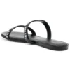 Logo-Sandalen “Calf Black” 694999WCAE11090
