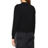 Logo-sweatshirt met ronde hals Zwart 595106T15511073