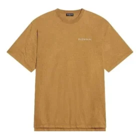 Logo T-shirt Medium Fit “Beige” 612966TLVB39504