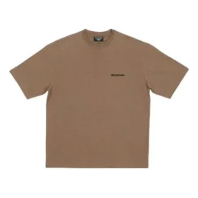 Logo-T-shirt Medium Fit “Tan” 612966TMVF47761