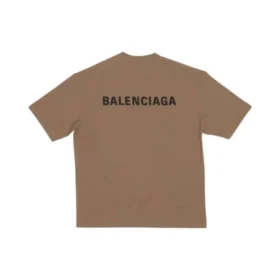 Logo-T-shirt Medium Fit “Tan” 612966TMVF47761