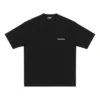 Logo T-shirt, medium pasvorm “Zwart” 612966TMVF41070