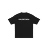 Logo T-shirt, medium pasvorm “Zwart” 612966TMVF41070