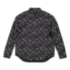 Logomania All Over-shirt met lange mouwen “Black” 662983TNLL11070