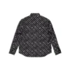 Logomania All Over-shirt met lange mouwen “Black” 662983TNLL11070
