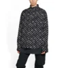Logomania All Over-shirt met lange mouwen “Black” 662983TNLL11070